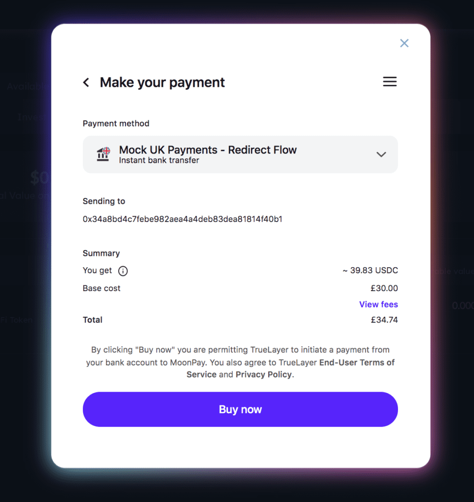 Moonpay Verifying Your Transaction